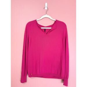 Manila Grace Fuchsia Knit Pullover Size XS